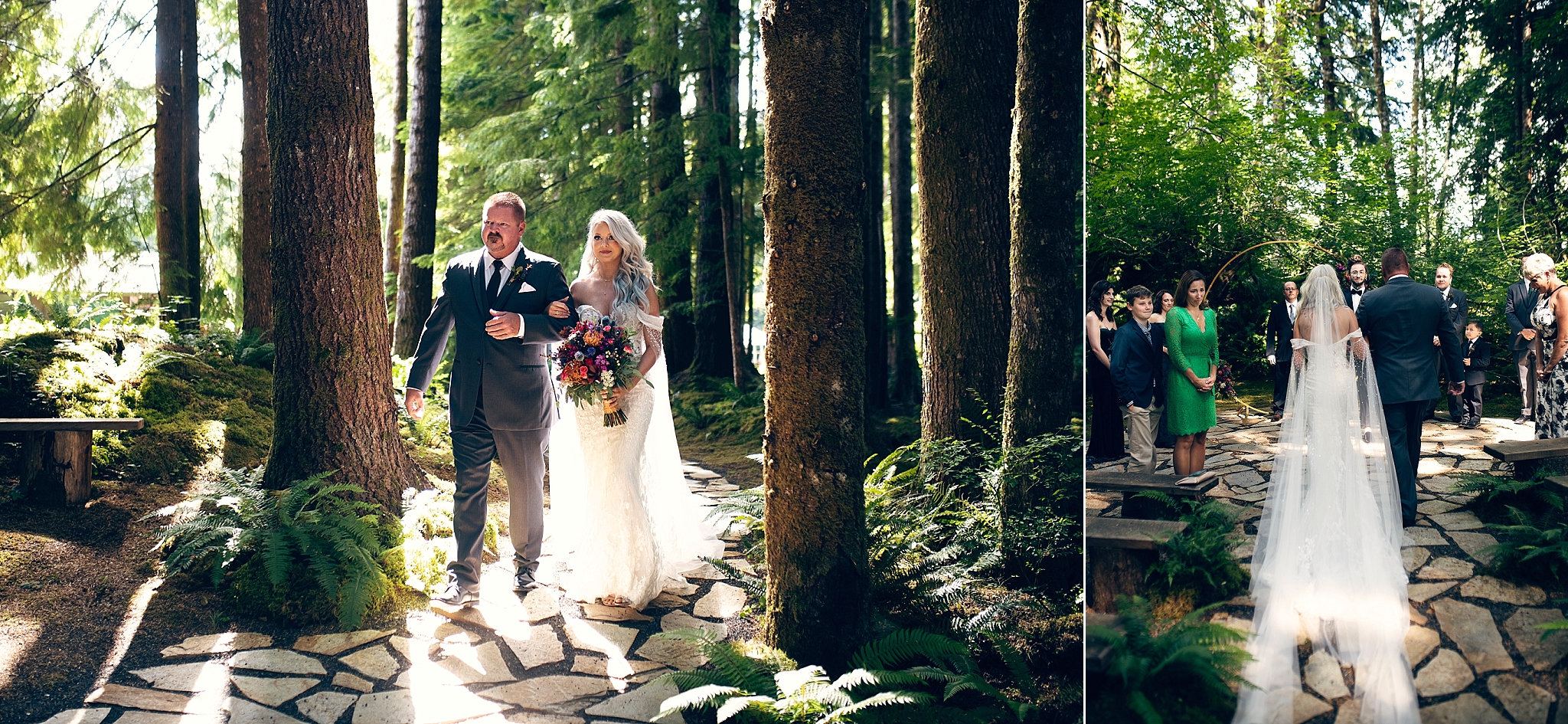 fern acres forks washington wedding photography